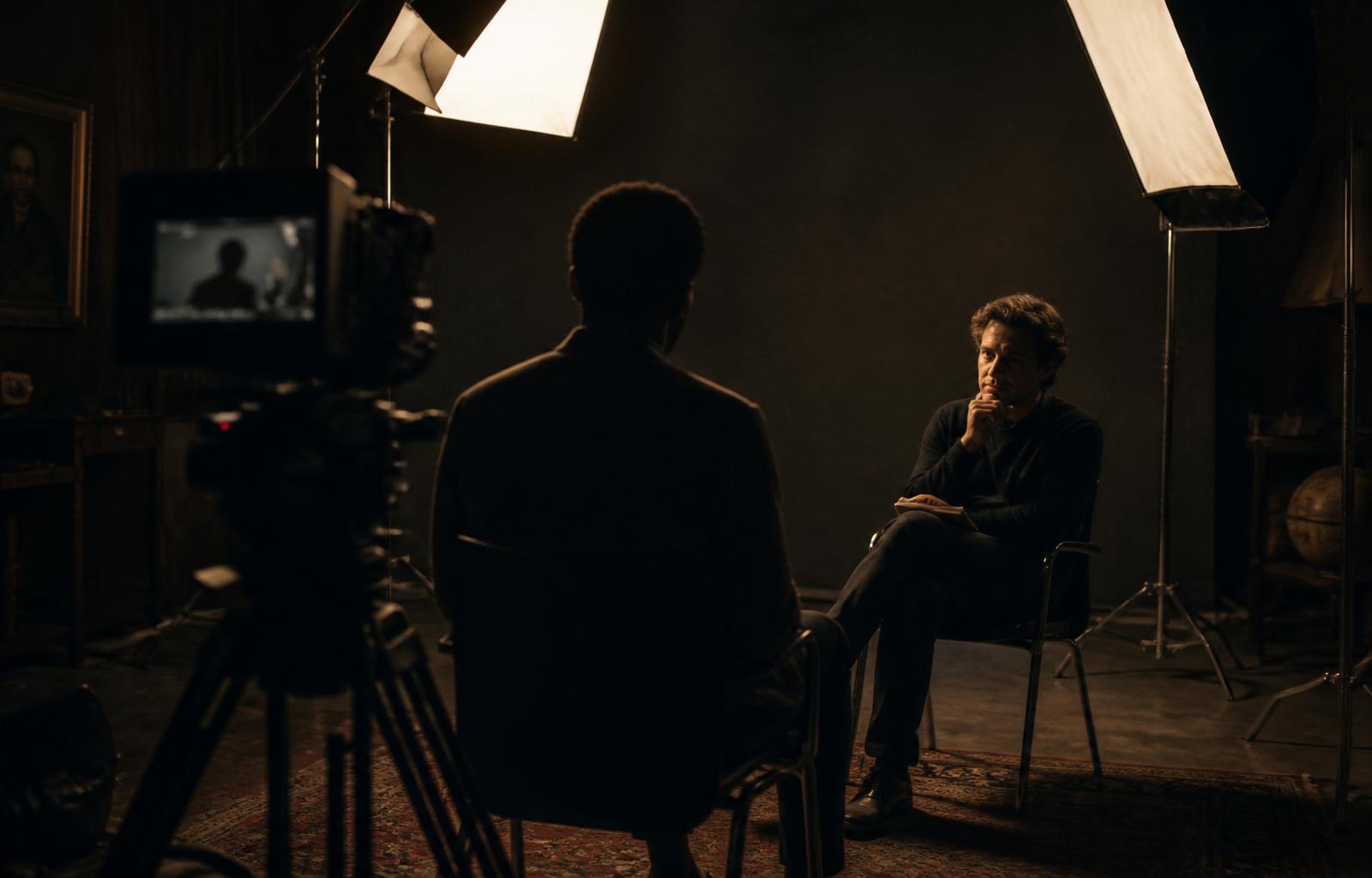 Founder interview set, Pulse Studios.